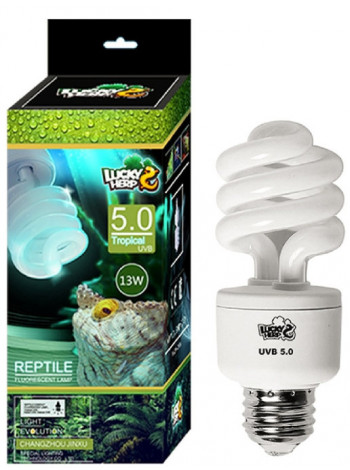 Лампа УФ  Reptile UVB 5.0 13W E27 
